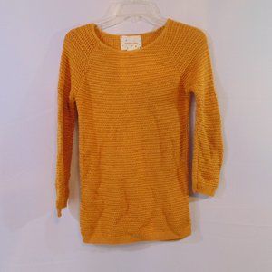 Coincidence and Chance Sweater Medium.  Mustard color
